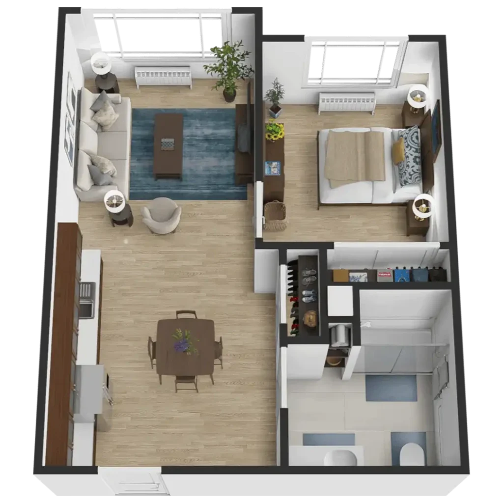 The Courtyard at Fitchburg | The Laurel